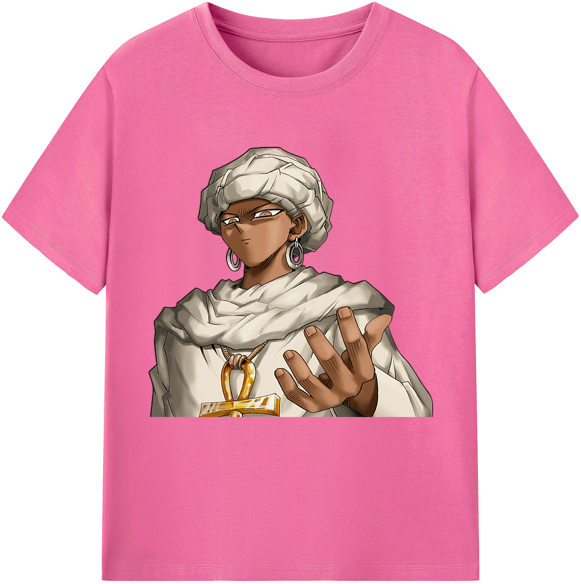 （画像用） 遊☆戯☆王 Yu-Gi-Oh! レディースカジュアルプリントTシャツ（綿100％）